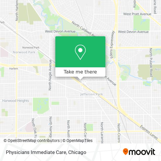 Physicians Immediate Care map