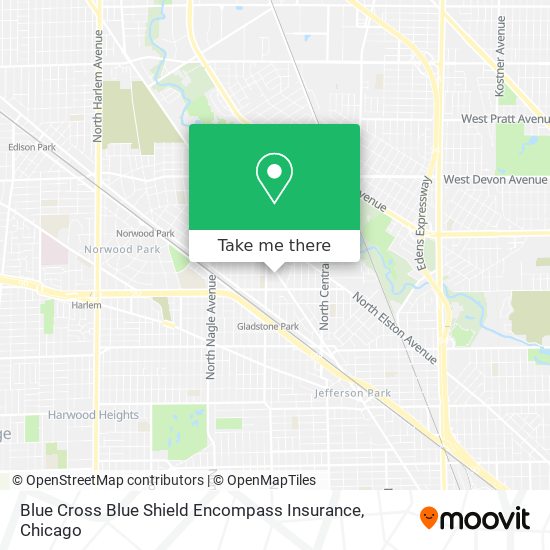 Mapa de Blue Cross Blue Shield Encompass Insurance