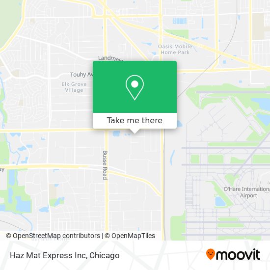 Mapa de Haz Mat Express Inc