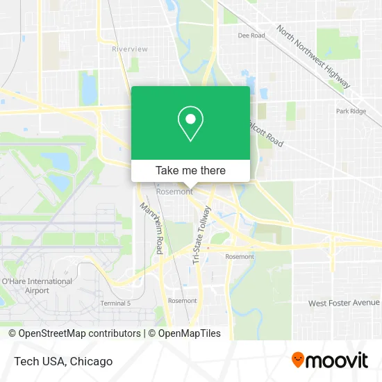 Mapa de Tech USA