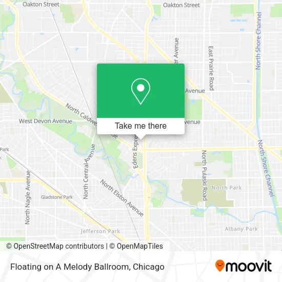 Mapa de Floating on A Melody Ballroom