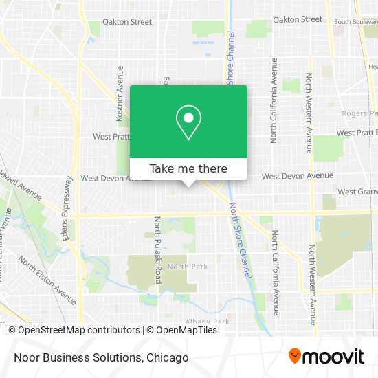 Noor Business Solutions map