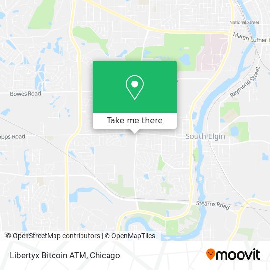 Libertyx Bitcoin ATM map