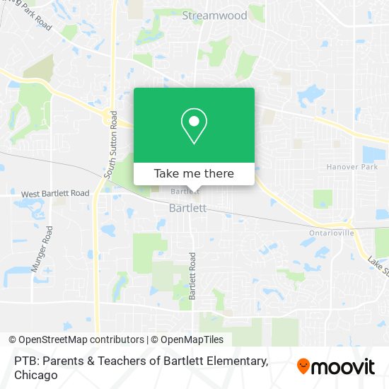 Mapa de PTB: Parents & Teachers of Bartlett Elementary
