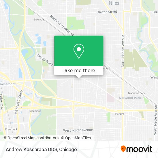 Andrew Kassaraba DDS map