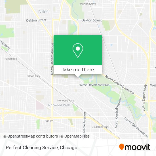 Perfect Cleaning Service map