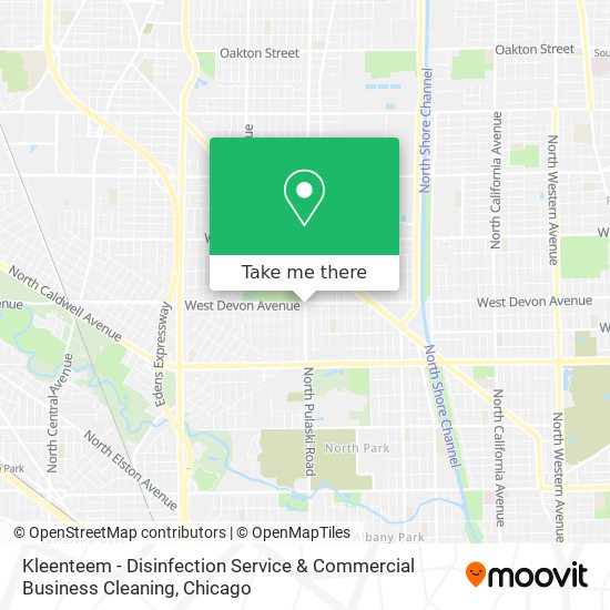 Kleenteem - Disinfection Service & Commercial Business Cleaning map