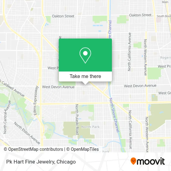 Pk Hart Fine Jewelry map