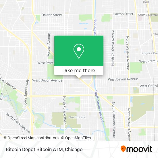 Mapa de Bitcoin Depot Bitcoin ATM