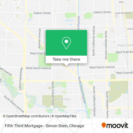 Mapa de Fifth Third Mortgage - Simon Stein