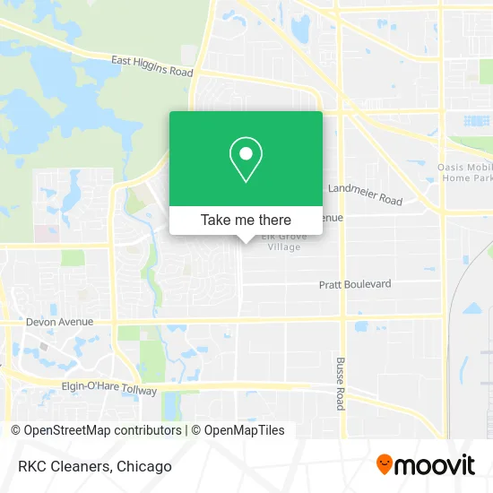 RKC Cleaners map
