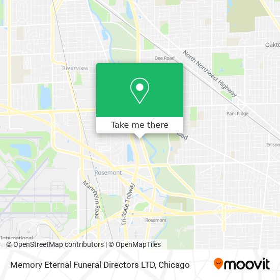 Mapa de Memory Eternal Funeral Directors LTD