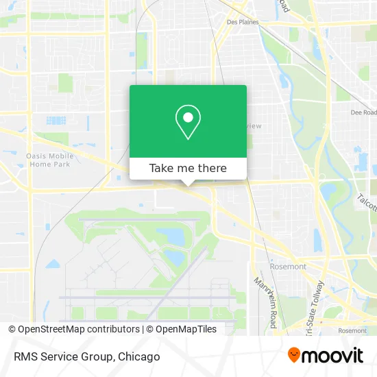RMS Service Group map
