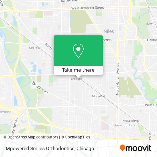 Mpowered Smiles Orthodontics map