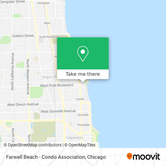 Mapa de Farwell Beach - Condo Association