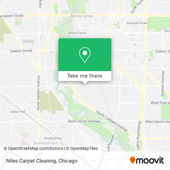 Mapa de Niles Carpet Cleaning