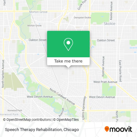 Speech Therapy Rehabilitation map