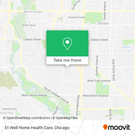 Et Well Home Health Care map