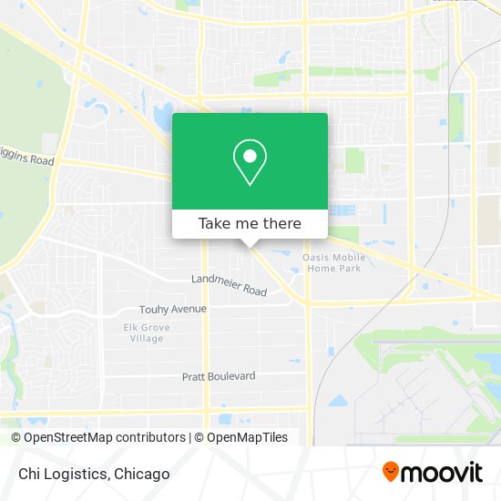 Chi Logistics map