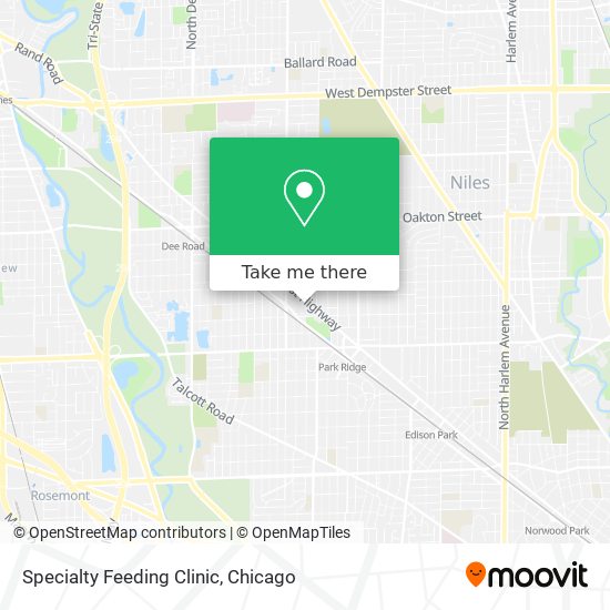 Mapa de Specialty Feeding Clinic