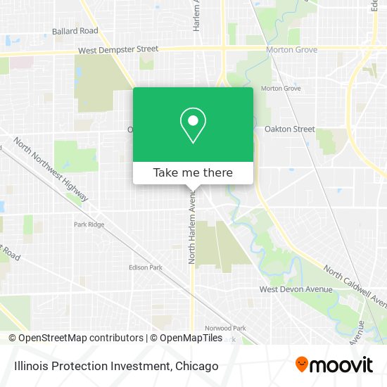 Mapa de Illinois Protection Investment