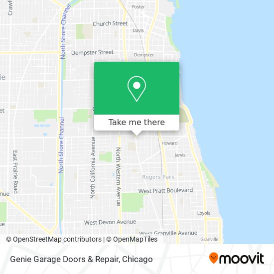 Genie Garage Doors & Repair map