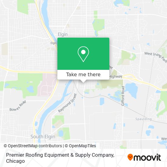 Mapa de Premier Roofing Equipment & Supply Company