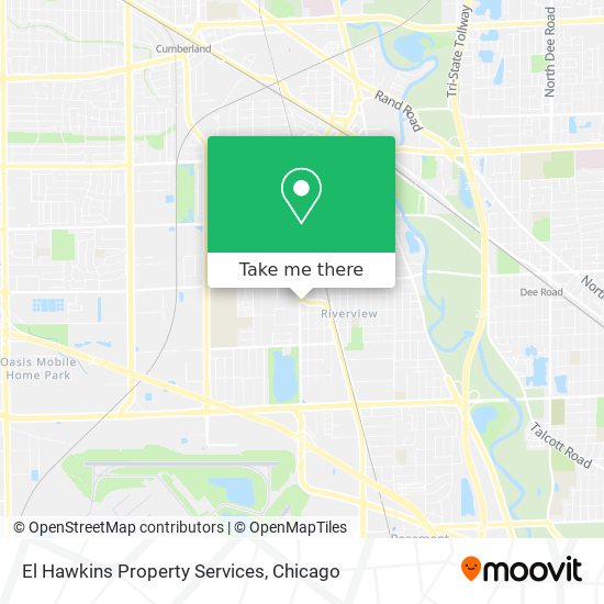 El Hawkins Property Services map