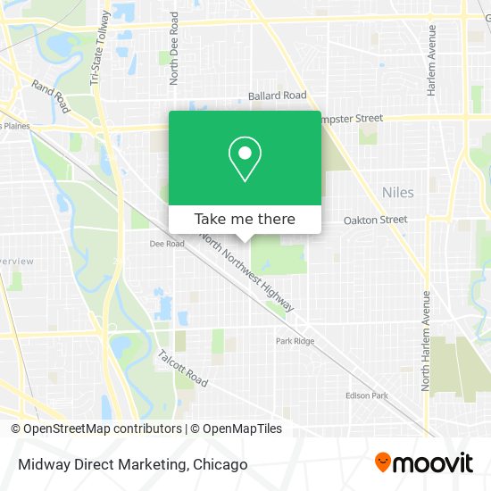 Midway Direct Marketing map