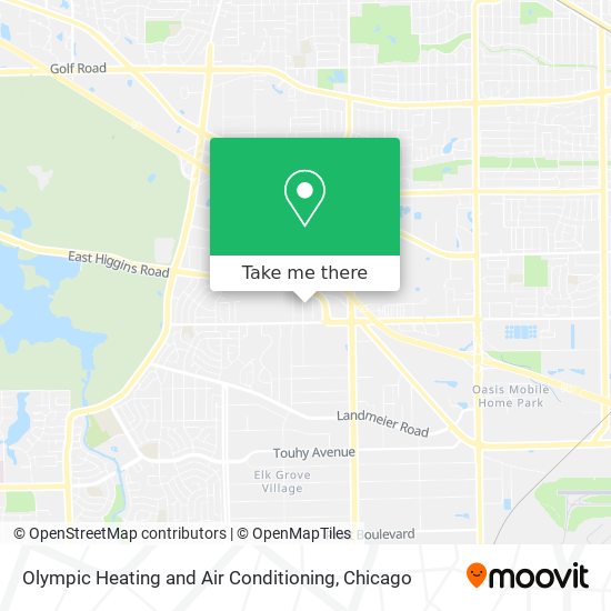 Olympic Heating and Air Conditioning map