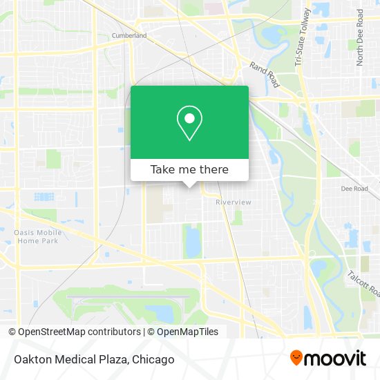 Mapa de Oakton Medical Plaza