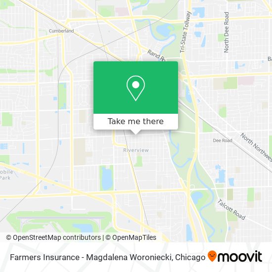 Mapa de Farmers Insurance - Magdalena Woroniecki