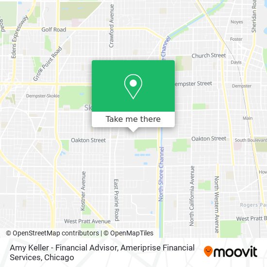 Mapa de Amy Keller - Financial Advisor, Ameriprise Financial Services