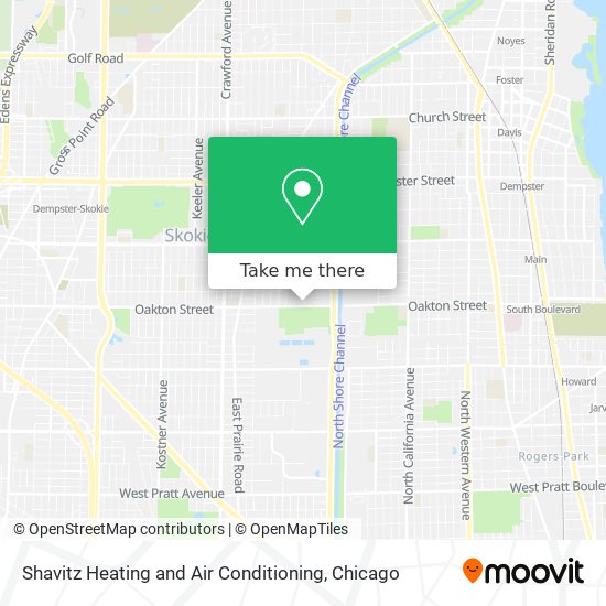 Mapa de Shavitz Heating and Air Conditioning
