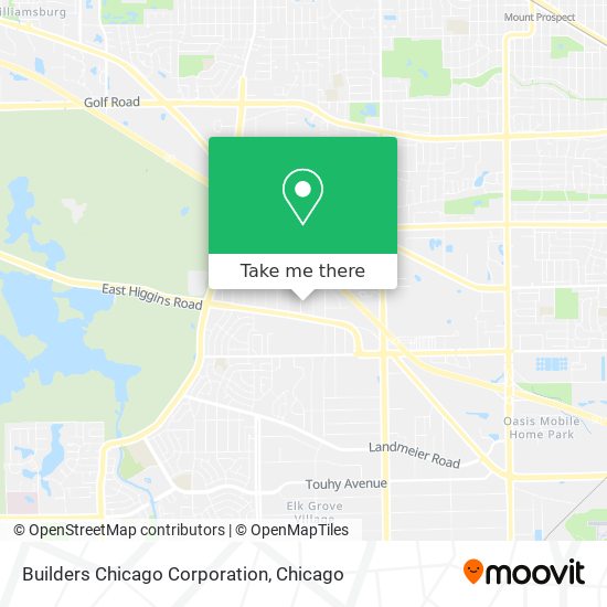 Mapa de Builders Chicago Corporation