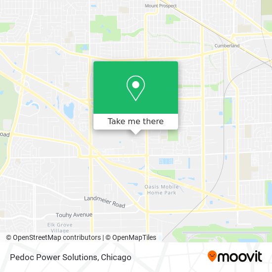 Pedoc Power Solutions map