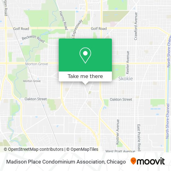 Madison Place Condominium Association map