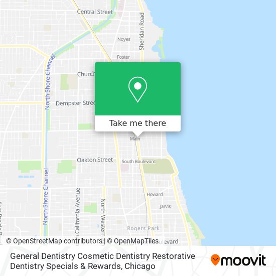 Mapa de General Dentistry Cosmetic Dentistry Restorative Dentistry Specials & Rewards
