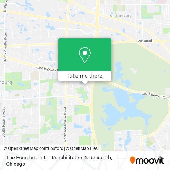 Mapa de The Foundation for Rehabilitation & Research