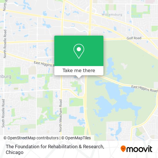 The Foundation for Rehabilitation & Research map