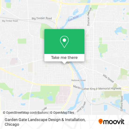 Garden Gate Landscape Design & Installation map