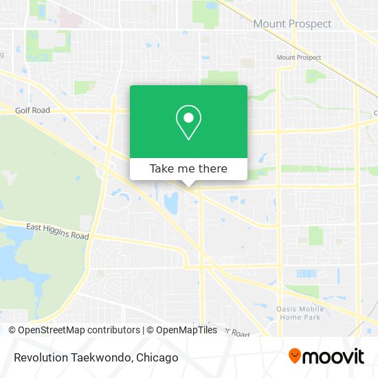 Revolution Taekwondo map