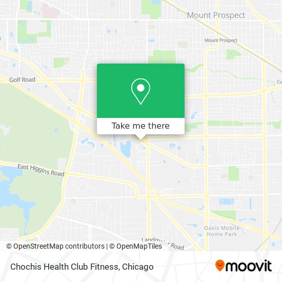 Chochis Health Club Fitness map