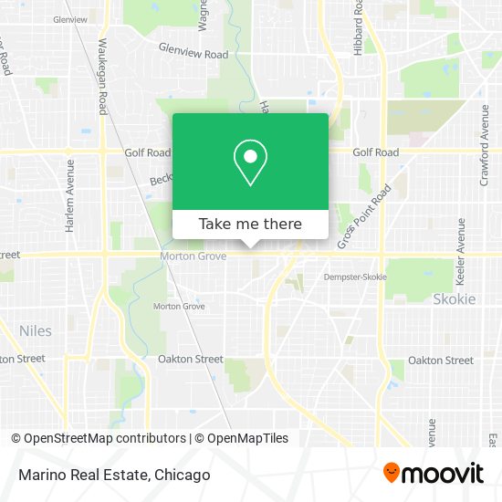 Marino Real Estate map