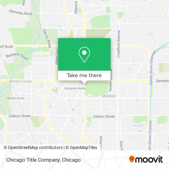 Mapa de Chicago Title Company