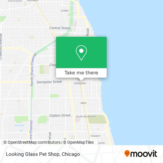 Mapa de Looking Glass Pet Shop