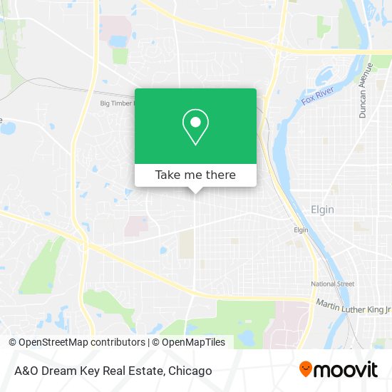 A&O Dream Key Real Estate map