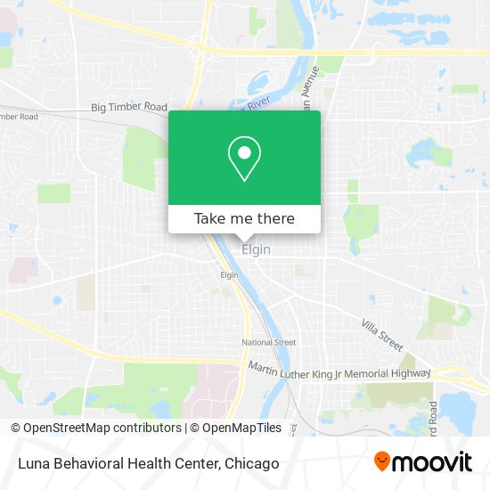 Luna Behavioral Health Center map