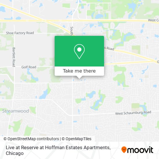 Mapa de Live at Reserve at Hoffman Estates Apartments