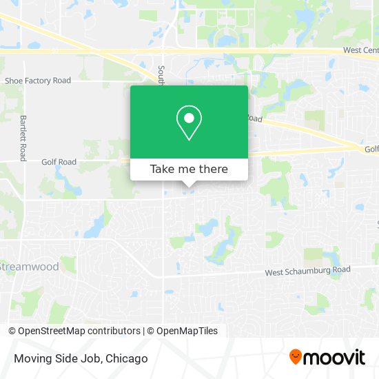 Moving Side Job map